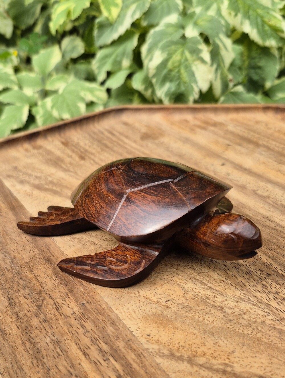 Vintage Desert Ironwood Sea Turtle Carving 5"